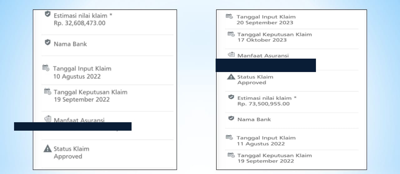 Dua klaim penyakit kritis berstatus Approved